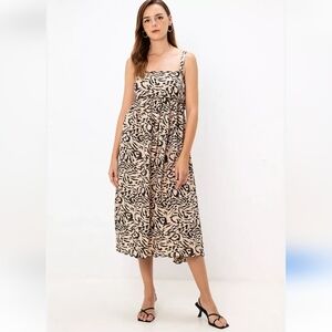 NWT Asos Scalloped Open Back Dress Size 4 Small